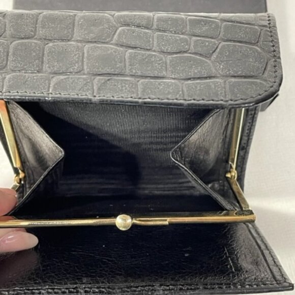 Pierotucci Italian Leather black wallet NWT. - Picture 4 of 6